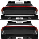 2022-2023 Kia EV6 | Rear Bumper Trim Chrome Delete PreCut Vinyl Wrap