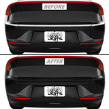 2022-2023 Kia EV6 | Rear Bumper Trim Chrome Delete PreCut Vinyl Wrap