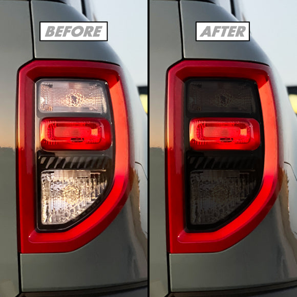 2021-2023 Ford Bronco Sport | Turn Signal & Reverse Light PreCut Tint Overlays