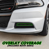 2015-2022 Dodge Charger | Fog Light PreCut Tint Overlays