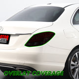 2015-2021 Mercedes C-Class Sedan | Tail Light PreCut Tint Overlays