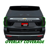 2021-2022 Chevrolet Suburban | Tail Light PreCut Tint Overlays