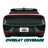 2022-2023 Kia EV6 | Rear Bumper Trim Chrome Delete PreCut Vinyl Wrap