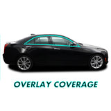2013-2018 Cadillac ATS Sedan | Window Trim Chrome Delete PreCut Vinyl Wrap