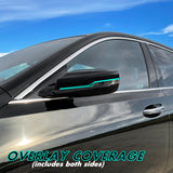 2020-2023 Cadillac CT5 | Mirror Trim Chrome Delete PreCut Vinyl Wrap