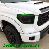 2014-2021 Toyota Tundra | Headlight PreCut Tint Overlays