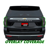 2021-2022 Chevrolet Suburban | Tail Light PreCut Tint Overlays