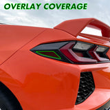 2020-2022 Chevrolet Corvette C8 | Tail Light Side Marker PreCut Tint Overlays