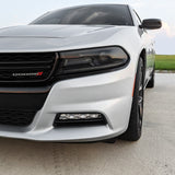 2015-2022 Dodge Charger | Headlight PreCut Tint Overlays