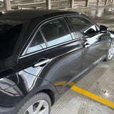 2013-2018 Cadillac ATS Sedan | Window Trim Chrome Delete PreCut Vinyl Wrap