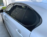2013-2020 Lexus GS | Window Trim Chrome Delete PreCut Vinyl Wrap