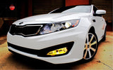 2011-2013 Kia Optima | Fog Light PreCut Tint Overlays