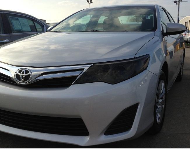 2012-2014 Toyota Camry | Headlight PreCut Tint Overlays – SlickMod