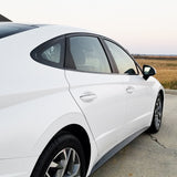 2020-2023 Hyundai Sonata | Window Trim Chrome Delete PreCut Vinyl Wrap