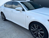 2013-2020 Lexus GS | Window Trim Chrome Delete PreCut Vinyl Wrap