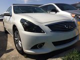 2010-2013 Infiniti G37 Sedan | Headlight PreCut Tint Overlays