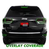 2014-2021 Jeep Grand Cherokee | Tail Light Combo PreCut Tint Overlays