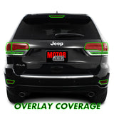 2014-2021 Jeep Grand Cherokee | Tail Light Combo PreCut Tint Overlays