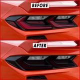 2020-2022 Chevrolet Corvette C8 | Tail Light Cutout PreCut Tint Overlays