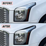2015-2020 GMC Yukon | Headlight Eyelid PreCut Tint Overlays