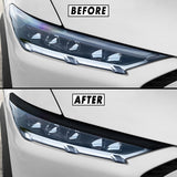 2021-2024 Ford Mustang Mach-E | Headlight Eyelid PreCut Vinyl Overlays