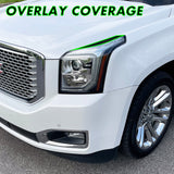2015-2020 GMC Yukon | Headlight Eyelid PreCut Tint Overlays