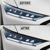 2021-2024 Ford Mustang Mach-E | Headlight Eyelid PreCut Vinyl Overlays
