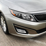 2014-2015 Kia Optima | Headlight Eyelid PreCut Vinyl Overlays