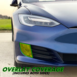 2012-2021 Tesla Model S | Fog Light PreCut Tint Overlays