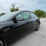 2017-2022 Tesla Model 3 | Window Trim Chrome Delete PreCut Vinyl Wrap