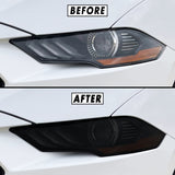 2018-2023 Ford Mustang | Headlight PreCut Tint Overlays