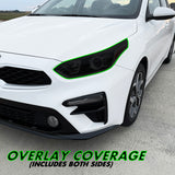 2019-2021 Kia Forte | Headlight PreCut Tint Overlays