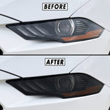 2018-2023 Ford Mustang | Headlight PreCut Tint Overlays