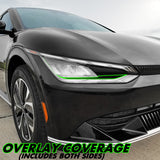 2022-2023 Kia EV6 | Headlight Accent PreCut Vinyl Overlays