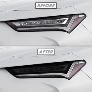 2021-2023 Acura TLX | Headlight Cutout PreCut Tint Overlays