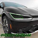 2022-2023 Kia EV6 | Headlight Cutout PreCut Tint Overlays