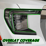 2021-2023 GMC Yukon | Headlight Cutout PreCut Tint Overlays