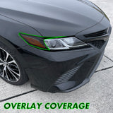 2018-2022 Toyota Camry | Headlight Cutout PreCut Tint Overlays