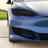 2012-2021 Tesla Model S | Headlight PreCut Tint Overlays