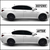 2013-2020 Lexus GS | Window Trim Chrome Delete PreCut Vinyl Wrap
