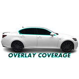 2013-2020 Lexus GS | Window Trim Chrome Delete PreCut Vinyl Wrap