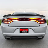2015-2022 Dodge Charger | Tail Light Race Track PreCut Vinyl Overlays