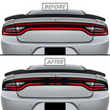 2015-2022 Dodge Charger | Tail Light Race Track PreCut Vinyl Overlays