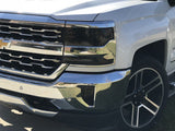 2016-2018 Chevrolet Silverado | Headlight PreCut Tint Overlays