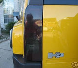 2006-2009 Hummer H3 | Tail Light PreCut Tint Overlays