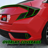 2016-2020 Honda Civic Coupe | Tail Light PreCut Tint Overlays