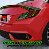 2016-2020 Honda Civic Coupe | Tail Light PreCut Tint Overlays