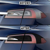 2012-2021 Tesla Model S | Tail Light Cutout PreCut Tint Overlays