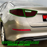 2014-2015 Kia Optima | Tail Light Cutout PreCut Tint Overlays