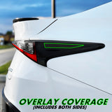 2021-2022 Lexus IS | Tail Light Cutout PreCut Tint Overlays